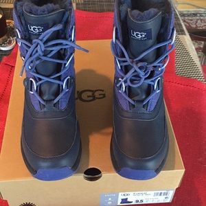 Ugg Waterproof Sheepskin Lined Booties New in Box